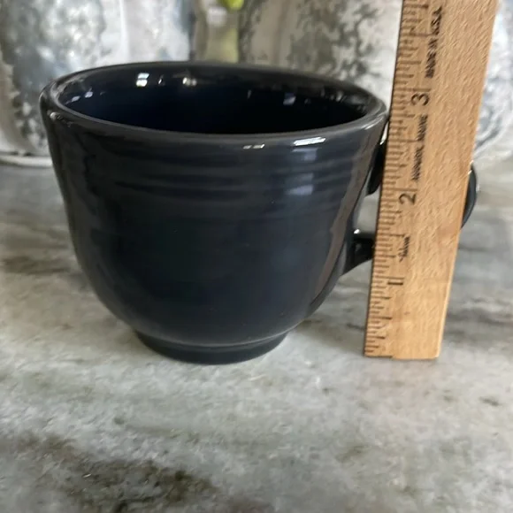 Fiesta Cup and Saucer Set Slate color - Picture 3 of 4